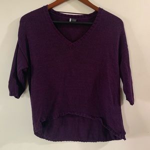 Urban Outfitters Sparkle + Fade XS Purple Sweater